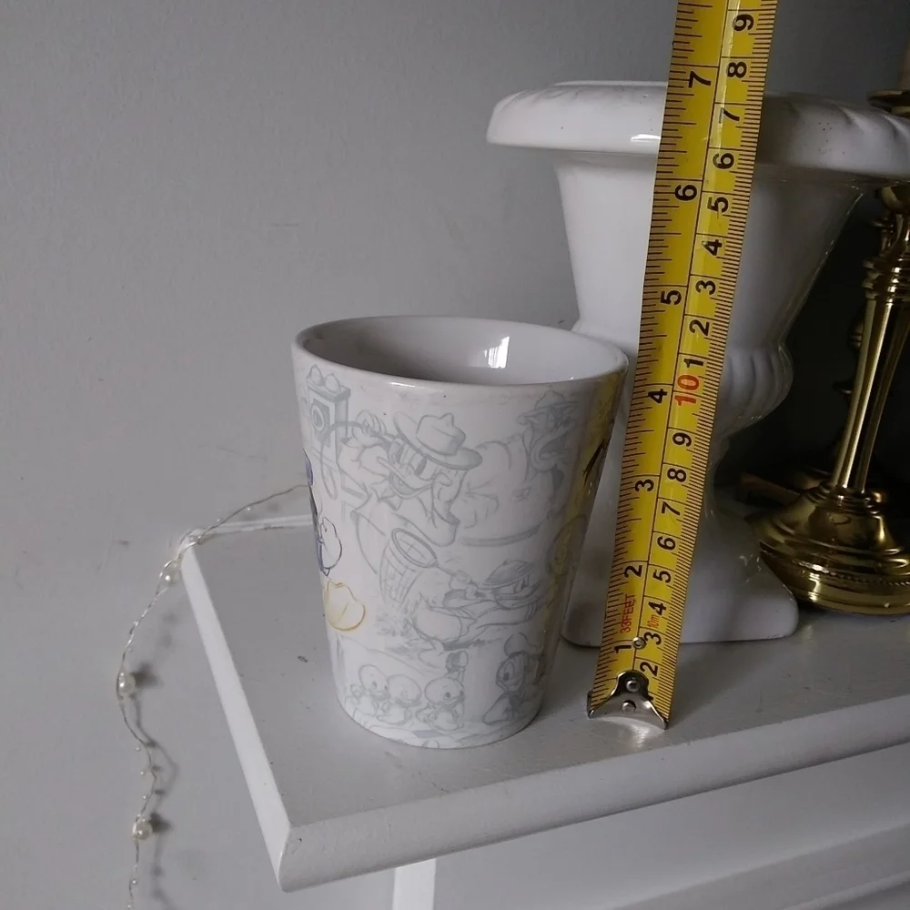 Walt Disney‎ store Donald Duck Sketches coffee mug